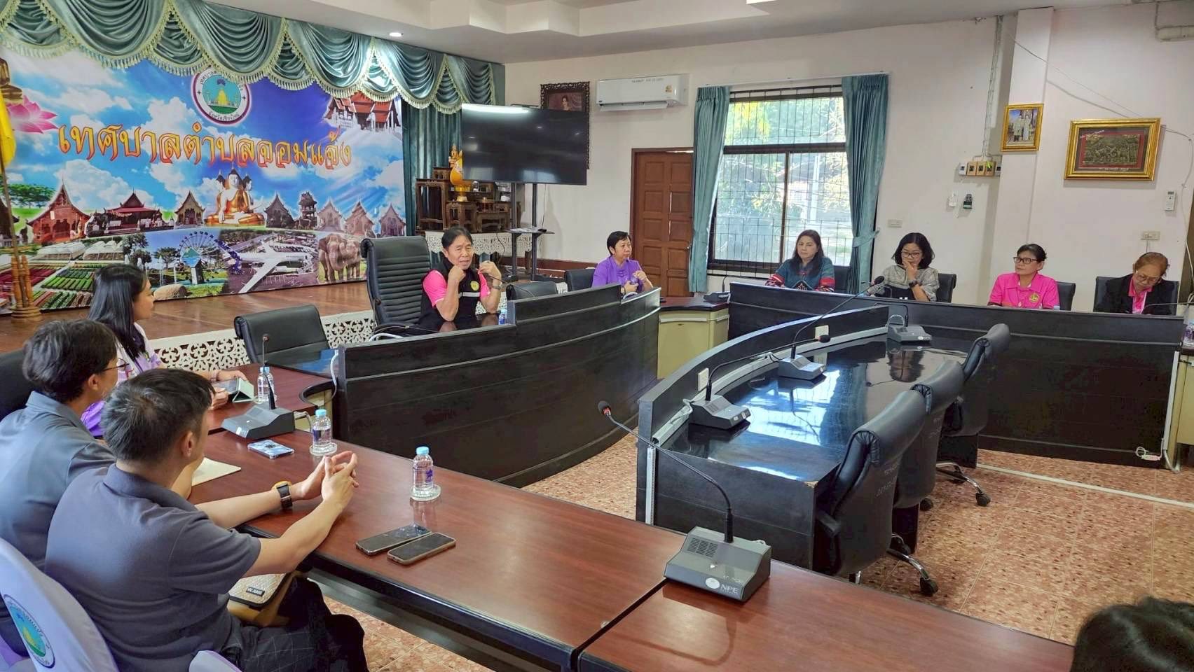 พช.แม่แตง : เข้าร่วมประชุมปรึกษาหารือโจทย์ทำงานร่วมกับท้องถิ่น กับ หัวหน้ากลุ่มงานบริหารวิชาการโครงการพระราชดำริ จากมหาวิทยาลัยราชภัฏเชียงใหม่ และทีมงาน