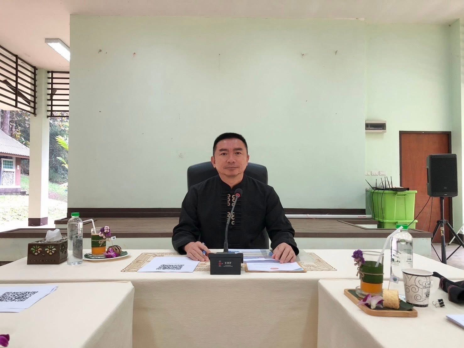 ร่วมประชุมหัวหน้าส่วนราชการ ฯลฯ และคณะกรรมการ (กบอ.) รัฐวิสาหกิจ ผู้บริหารองค์กรปกครองส่วนท้องถิ่น และศป.ปส.อ.แม่แตงประจำเดือนมีนาคม 2569 (ครั้งที่ 3/2569) 