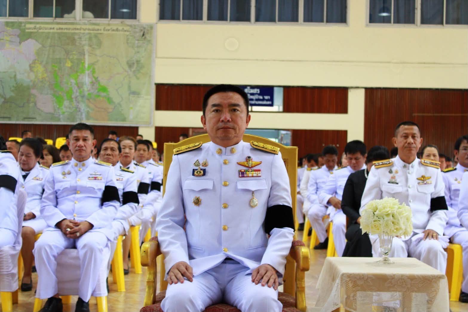 พช.แม่แตง : ร่วมพิธีถวายน้ำสรงพระศพเบื้องหน้าพระรูป สมเด็จพระเจ้าลูกเธอ เจ้าฟ้าพัชรกิติยาภา นเรนทิราเทพยวดี กรมหลวงราชสาริณีสิริพัชร มหาวัชรรราชธิดา